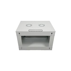 Canovate 4u 600x600 Mm Duvar Tipi Soho Rack Kabinet Gri 2 Yıl Üretici Garantili