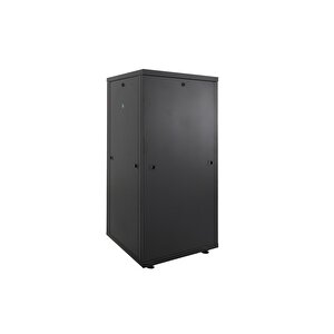 Canovate 26u 600x600mm 19'' Dikili Tip Network Rack Kabinet Siyah 2 Yıl Üretici Garantili