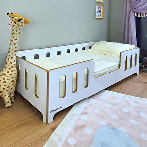Oscar Montessori Yatak Çocuk Yatak Mdf Bebek Karyola 90x190 cm