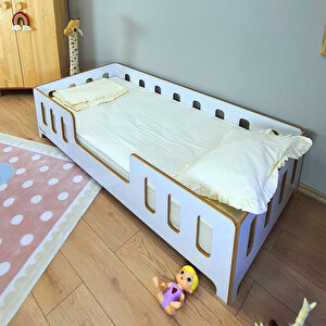 Oscar Montessori Yatak Çocuk Yatak Mdf Bebek Karyola 90x190 cm