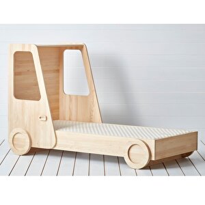 Arabalı Yatak Montessori Yatak Çocuk Ve Bebek Odası Karyola Beşik