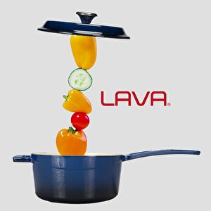 Lava Döküm Yuvarlak Sos Tenceresi Döküm Demir Yekpare Saplı Edition Serisi Çap(ø16cm.