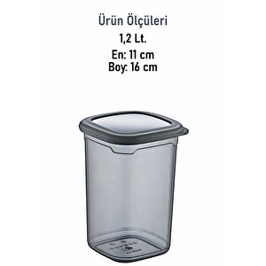24'lü Mega Sızdırmaz Etiketli Erzak Bakliyat Saklama Kabı-derin Dondurucu Ve Mikrodalga