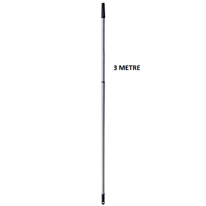 Teleskopik Uzatmalı Metal Sırık Sap  3 Metre