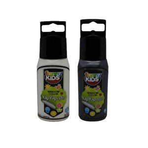 Funny Kıds Yap Yapıştır Set Siyah Beyaz 60cc