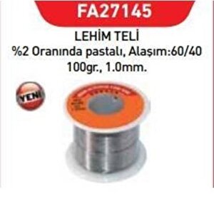 Fastbond Fa27145 Lehim Teli 1mm - 100gr
