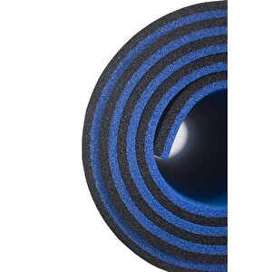 180x55cm 10mm Mavi-siyah Yoga-pilates Matı