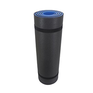 180x55cm 10mm Mavi-siyah Yoga-pilates Matı