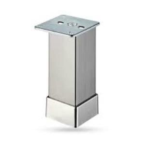 Kare Mobilya Ayağı İnoks 12cm (4 Adet) Inox