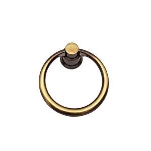 Çekmece Kapak Kulpu Halka 40 Mm Antik - 2 Adet
