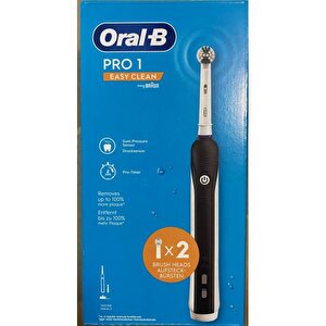 Oral - B Pro 1 Easy Clean 2 Yedek Fırçalı Diş Fırçası