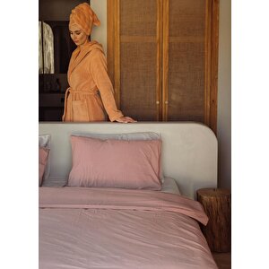 The Mia Cotta Terra Tek Kişilik Nevresim 220x160 Cm