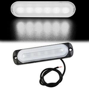 Off-road Lambası 12v Sarı Işıklı 6 Led'li
