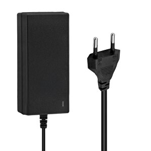 12.6 Volt - 3 Amper 5.5*2.5 + Krokodi̇l Uçlu Ledli̇ Yerli̇ Üreti̇m Masaüstü Şarj Adaptörü (out:12v3a)