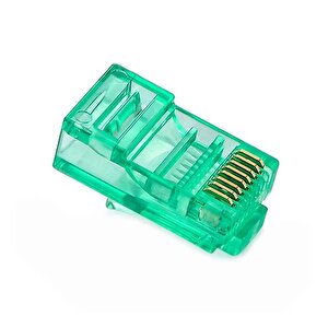 Pm-22703 Rj45 Cat6 8p/8c Yeşi̇l Soket (100lü Paket)