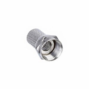 Fully E-320a Rg6/u4 18mm Geniş F Konnektör (100lü Poşet)