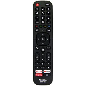 Kl Toshiba Ct-95010 Netflix-youtube-google Play Tuş-prime Video Ses Komutlu Lcd Led Tv Kumanda