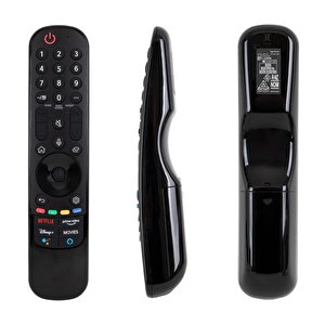 Weko Kl Lg Mr21ga Akb76036204 Netflix-rakuten Tv-prime Video-disney+ Tuşlu Lg Air Mouse Si̇hi̇rli̇ Kumanda
