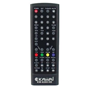 Kawai Kw-6200 Hd Uydu Alıcı Kumandası