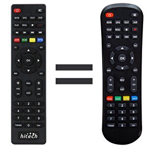 Korax Hitech Mini Hd Uydu Alıcı Kumandası