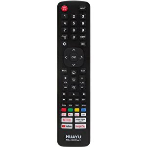 Rm-l1335 Plus2 Hisense Netflix-prime-youtube-rakuten-google Play-vudu Tuşlu Lcd Led Tv Kumandasi