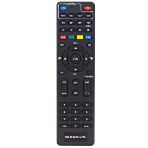 Fully Kr Sungate Sunplus Astra Falcon Full Hd Tv Özelli̇kli̇ Uydu Kumandasi (40129=6044) A-23l
