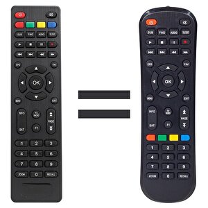 Magbox Uranüs / Rose 8030 Hd / Digipol Dp88 / Riosat Rhd-900 / Mastertech Mr-800 Hd Uydu Kumandası