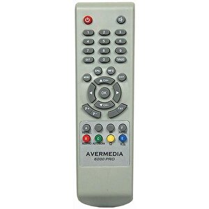 Avermedia 6000 Pro - Nextstar - Herz 980 - Kawai Kw 6000 - Funny - Kamosonic Kara 6000 - Envision Uydu Alıcı Kumandası
