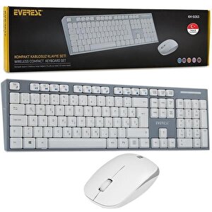 Km-6063 Q Multimedya Kablosuz Klavye - Mouse Set