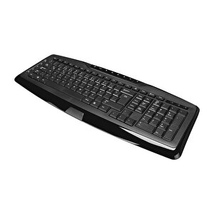 Kb-920 Usb Kablolu Full Boy 14 Multi̇medya Tuşlu Si̇yah Q Klavye