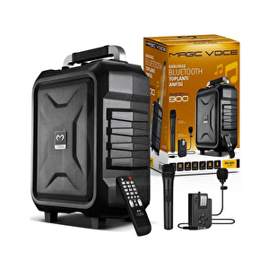 Mv-2015 Max 300w Usb-sd-bt Siyah 1e-1y Mikrofonlu Aktif Hoparlör