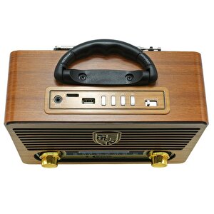 Magicvoice Mv-115bt Usb - Sd - Fm - Bluetooth Destekli Nostaljik Radyo