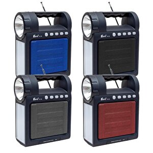 Magicvoice Fp-26 Usb-sd-fm-bluetooth Destekli Fenerli Taşınabilir Hoparlör