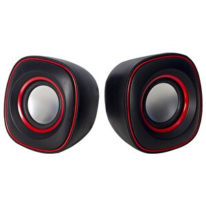 D-015 1+1 Usb Mi̇ni̇ Hoparlör - Speaker (2*5 Watt - 4 Ohm)