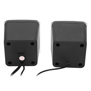 Magicvoice A-06 1+1 Usb Mini Hoparlör - Speaker (2*3 Watt - 4 Ohm)