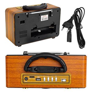 Magicvoice Mv-112bt Usb - Sd - Fm - Bluetooth Destekli Nostaljik Radyo