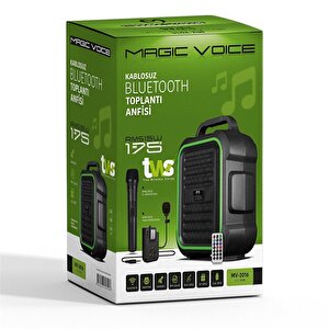 Mv-2016 Vhf El+yaka Mi̇krofonlu Usb+sd+bt Seyyar Anfi̇