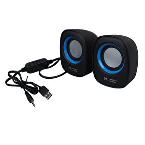 Magicvoice D-05a Mini 5 Watt Aux 2.0 Multimedia 1+1 Usb Speaker - Hoparlör