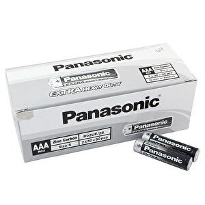 Panasonic R03ue/2s Manganez Aaa İnce Kalem Pil (60'lı Paket)