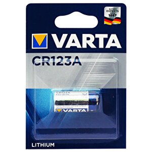 Varta Cr123a 3 Volt Li̇tyum Pi̇l (tekli̇ Paket Fi̇yati)