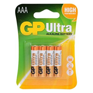 Gp 24au-2u4 Alkalin İnce Kalem Pil 4lü