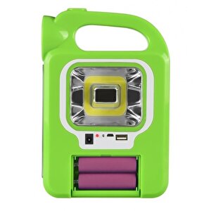 Powermaster Hb-6399b Solar Tamirci Balıkçı Çalışma Lambası Uzatma Ampul Dahil (powerbank Özellikli)