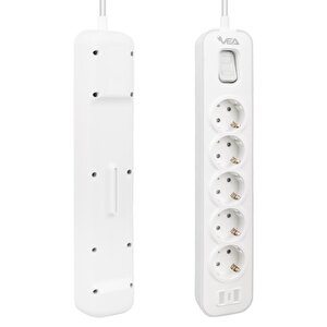 Vea Ve-nova105 A Class 5'li Anahtarlı 1.5 Metre Akım Korumalı Priz