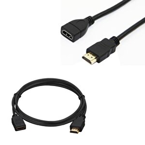 Hdmi Kablo Erkek-dişi 30 Cm Uzatma (mini Hd Recevier İçin)