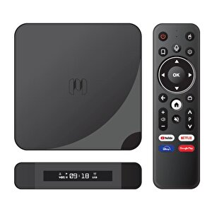 Magroid Tv Box M2023 Android Ses Kumotlu Bt Kumandali  8 Gb Hdd 2 Gb Ram 4k (android 12)