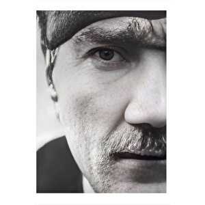 Mustafa Kemal Atatürk Dekoratif Mdf Tablo 35cm X50cm 35x50 cm