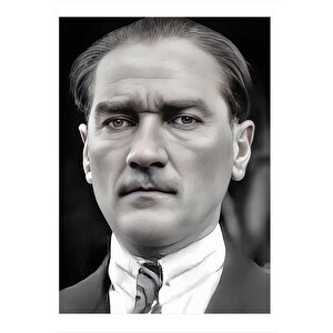 Mustafa Kemal Atatürk Hediyelik Mdf Tablo 35cm X50cm 35x50 cm