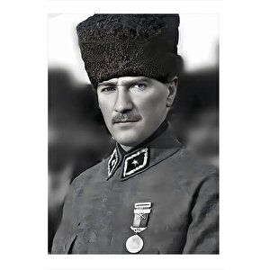 Mustafa Kemal Atatürk Mdf Tablo 25cmx 35cm 25x35 cm