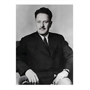 Nazım Hikmet Dekoratif Mdf Tablo 25cmx 35cm 25x35 cm