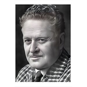Nazım Hikmet Dekoratif Mdf Tablo 25cmx 35cm 25x35 cm